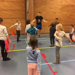 sport workshop breakdance kinderfeest